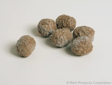 Rich Products Casa Di Bertacchi Homestyle Meatball, 1 Ounce.