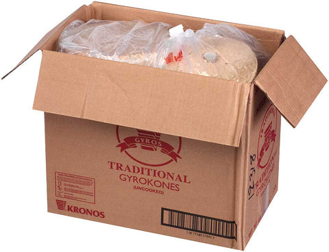 Kronos Frozen Gyrokone Traditional Beef and Lamb Cone, 20 Pound -- 2 per case.