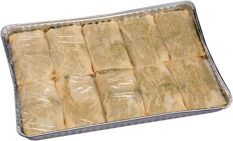 Kronos Frozen Spanakopita - Spinach and Feta Fillo Pie, 8 Ounce -- 30 per case.