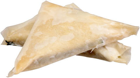 Kronos Frozen Spanakopita - Spinach and Feta Fillo Pie, 3 Ounce -- 72 per case.