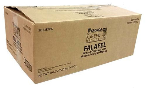 Kronos Falafel Balls, 4 Pound Bag -- 4 per case