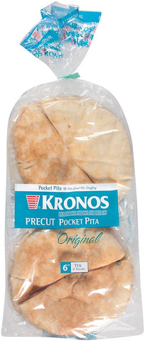 Pita Perfect Original Precut Pocket Pita, 6 inch -- 120 per case.