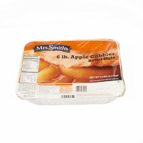 Schwans Mrs Smiths Ready to Bake Apple Cobbler, 6 Pound -- 4 per case.