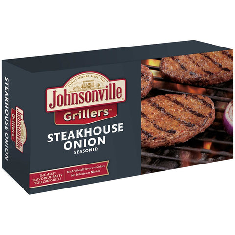Johnsonville Steakhouse Onion Patties, 24 Ounce -- 9 per case.