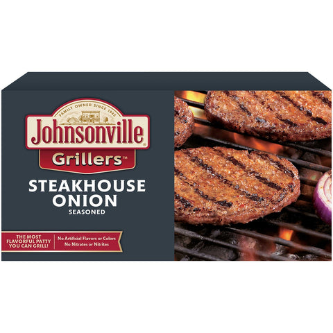 Johnsonville Steakhouse Onion Patties, 24 Ounce -- 9 per case.