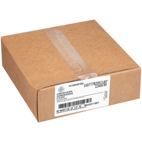 Johnsonville Ultimate Heat and Serve Southern Recipe Sausage, 5 Pound.