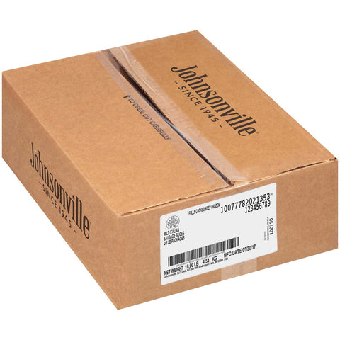 Johnsonville Sliced Heat and Serve Italian Sausage, 5 Pound -- 2 per case.