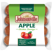 Johnsonville Apple Smoked Chicken Sausage, 12 Ounce -- 8 per case.