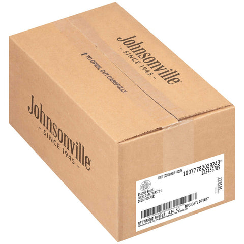 Johnsonville Stadium Style Cooked Bratwurst, 80 Ounce -- 2 per case.