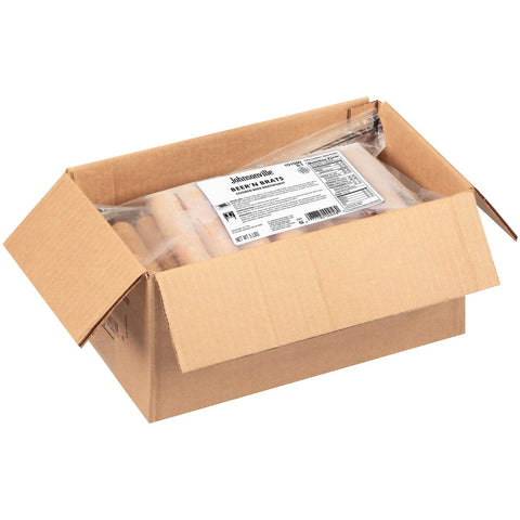 Johnsonville Fully Cooked Beer N Bratwurst, 80 Ounce -- 2 per case.