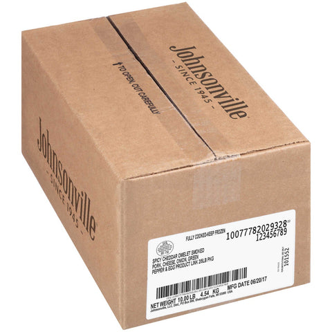 Johnsonville Spicy Sunrise Skillet Links, 80 Ounce -- 2 per case.