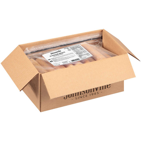 Johnsonville 4 1 Stadium Style Cooked Bratwurst, 80 Ounce -- 2 per case.