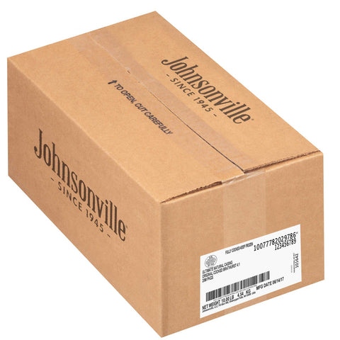Johnsonville Natural Casing Fully Cooked Original 4:1 Bratwurst, 5 Pound -- 2 per case.