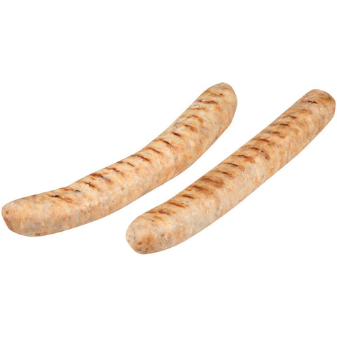 Johnsonville Natural Casing Fully Cooked Original 3:1 Bratwurst -- 2 per case.