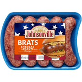 Johnsonville Cheddar Bacon Link, 19 Ounce -- 12 per case.