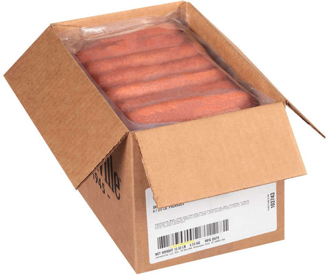 Johnsonville Cooked Beef Hot Dog Link, 5 Pound 2 per case
