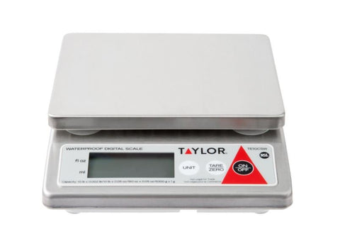 Taylor Water Resistant Compact Digital Portion Control Food Scale -- 4 per case.