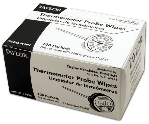 Wipe Probe 70 Percent Alcohol, 10 Box -- 100 Count