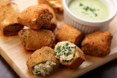 Louisa Breaded Chicken and Artichoke Cannelloni Bites, 5 Pound -- 2 per case