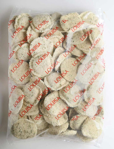 Louisa Breaded Portabello Mushroom and Cheese Ravioli, 5 Pound -- 2 per case
