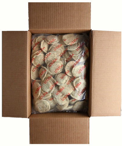 Louisa Large Round Breaded Ravioli with Beef Filling, 5 Pound -- 2 per case