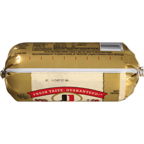 Jimmy Dean Regular Sausage Roll, 16 Ounce -- 12 per case.