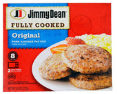 Jimmy Dean Fully Cooked Sausage Patty - Regular, 9.6 Ounce -- 8 per case