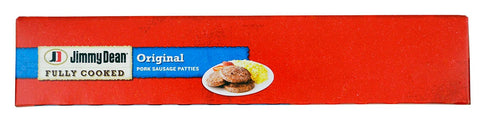 Jimmy Dean Fully Cooked Sausage Patty - Regular, 9.6 Ounce -- 8 per case