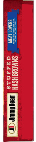 Jimmy Dean Meat Lovers Stuffed Hash Brown, 0.938 Pound -- 8 per case