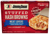 Jimmy Dean Meat Lovers Stuffed Hash Brown, 0.938 Pound -- 8 per case