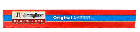 Jimmy Dean Heat and Serve Regular Sausage Links, 5.2 Ounce -- 12 per case.