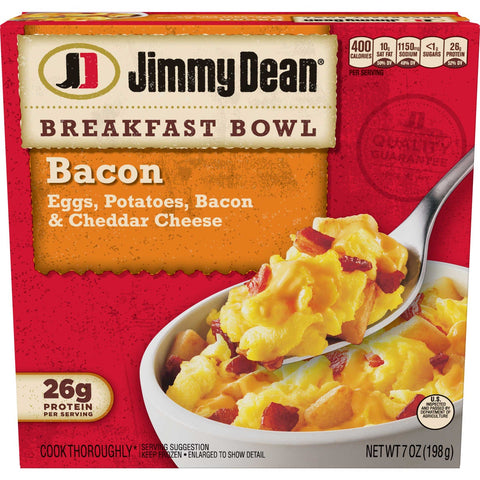 Jimmy Dean Entree Bacon Breakfast Bowl, 8 Ounce -- 8 per case.