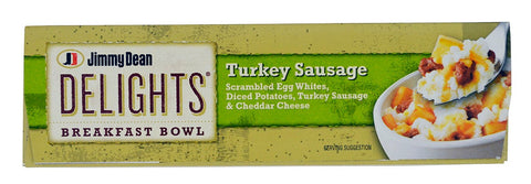 Jimmy Dean Turkey Sausage - Breakfast Bowl, 7 Ounce -- 8 per case.
