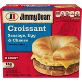 Jimmy Dean D-Lights Croissant - 8 per pack -- 3 packs per case