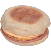 Jimmy Dean Egg and Cheese Muffin Canadian Bacon Breakfast Sandwich, 4 Ounce -- 12 per case.