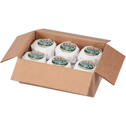 Jimmy Dean Sausage Egg and Cheese Muffin Breakfast Sandwich, 5 Ounce -- 12 per case.