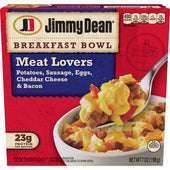 Jimmy Dean Meat Lovers Breakfast Bowl, 7 Ounce -- 8 per case.
