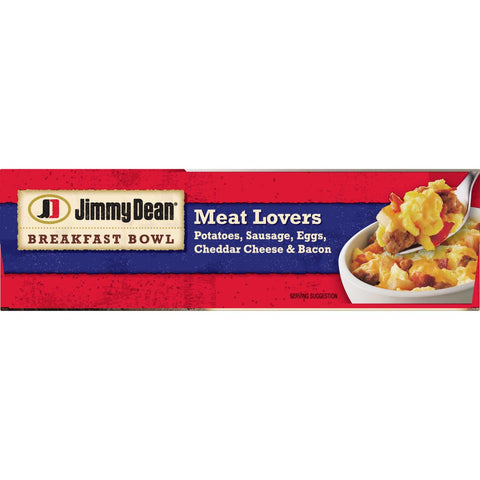Jimmy Dean Meat Lovers Breakfast Bowl, 7 Ounce -- 8 per case.
