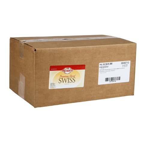 President Emmental Swiss Cheese, 4 Pound -- 5 per case.