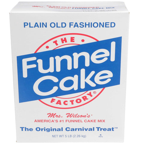J and J The Funnel Cake Factory Funnel Cake Mix, 5 Pound -- 6 per case