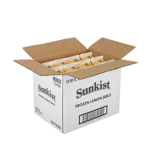 Vitality Foodservice Sunkist Lemon Juice, 30 Ounce -- 12 per case.