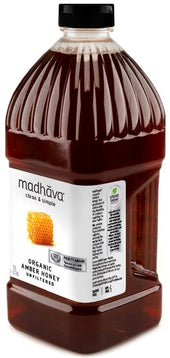 Madhava Organic Amber Honey, 5 Pound -- 6 per case