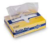 Satin Pac Clear High Density Poly Film, 8 x 10.75 inch -- 10000 per case.
