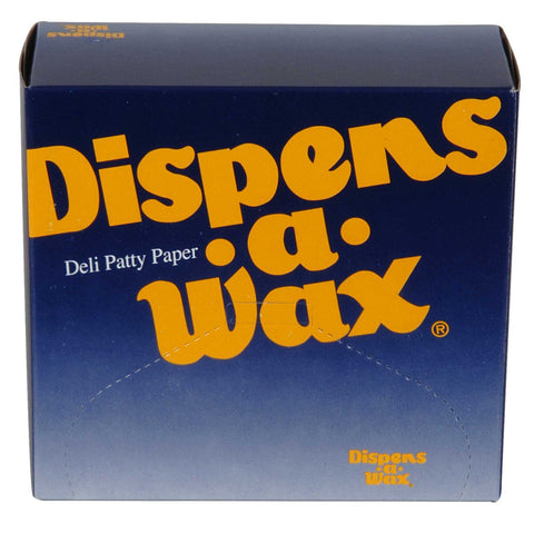 Dixie Dispens-A-Wax Deli Patty Paper, 4 3/4 x 5 inch -- 24000 per case.