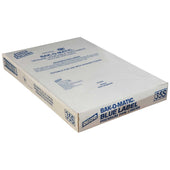 Dixie White Blue Label 35 Pound Greaseproof Silicone Coated Parchment Pan Liner -- 1000 per case.
