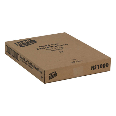 Dixie White Greaseproof Pan Liner Handi Size, 16.3 inch x12.1 inch White -- 1000 per case.