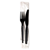 Dixie Black Heavyweight Polystyrene Wrapped Kit -- 500 per case.