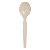 Dixie Champagne Medium Weight Polystyrene Soup Spoon -- 1000 per case.