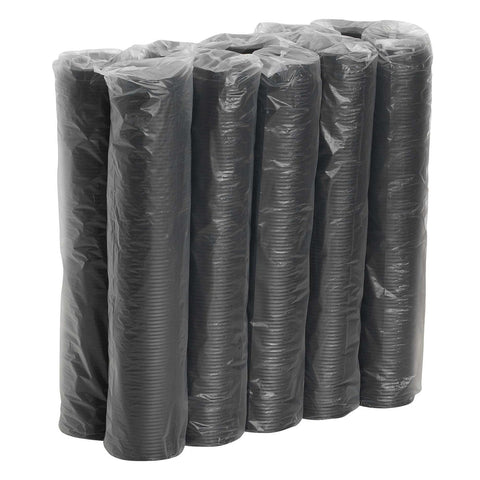 Dixie Black Smart Top Reclosable Dome Lid Only -- 1000 per case.