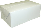 Dixie White Small Automatic Bottom Fast Top Carryout Carton -- 500 per case.